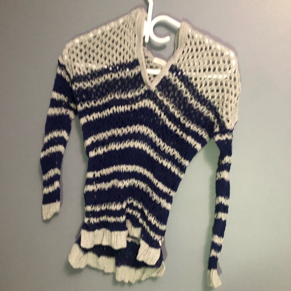 American Eagle Blue and Grey Swim Cover Up - Picture 2 of 3